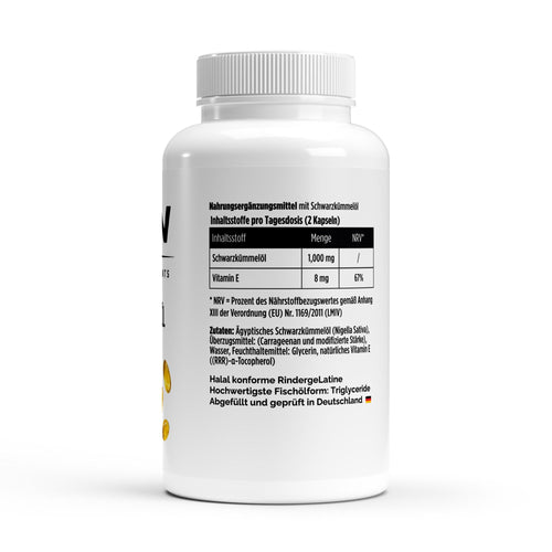 Schwarzkümmelöl - 240 Softgels